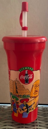 58119-1 € 2,00 coca cola drinkbbeker Mexico Egypte